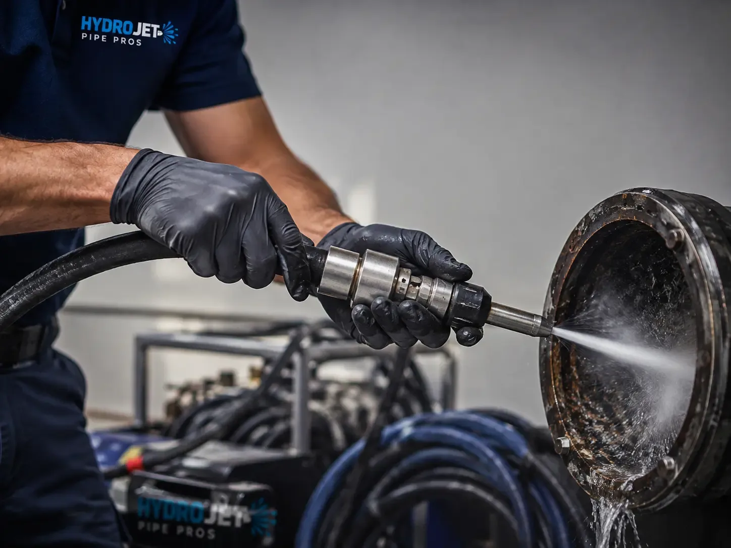 Hydro Jet Pipe Descaling in Portola Valley, CA